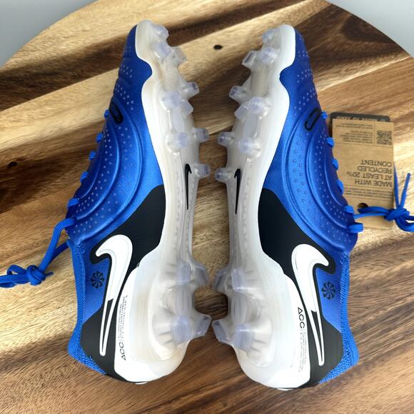Nike Tiempo Legend 10 Elite FG Mens Sz 8.5 Blue White Football Soccer DV4328-400 main image 5